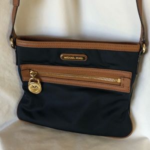 Michael Kors Nylon Crossbody in Navy